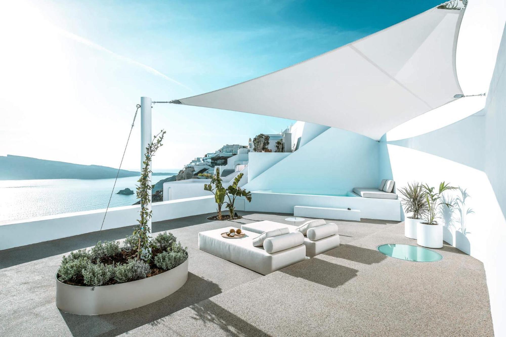 The Saint Hotel Oia  Luaran gambar