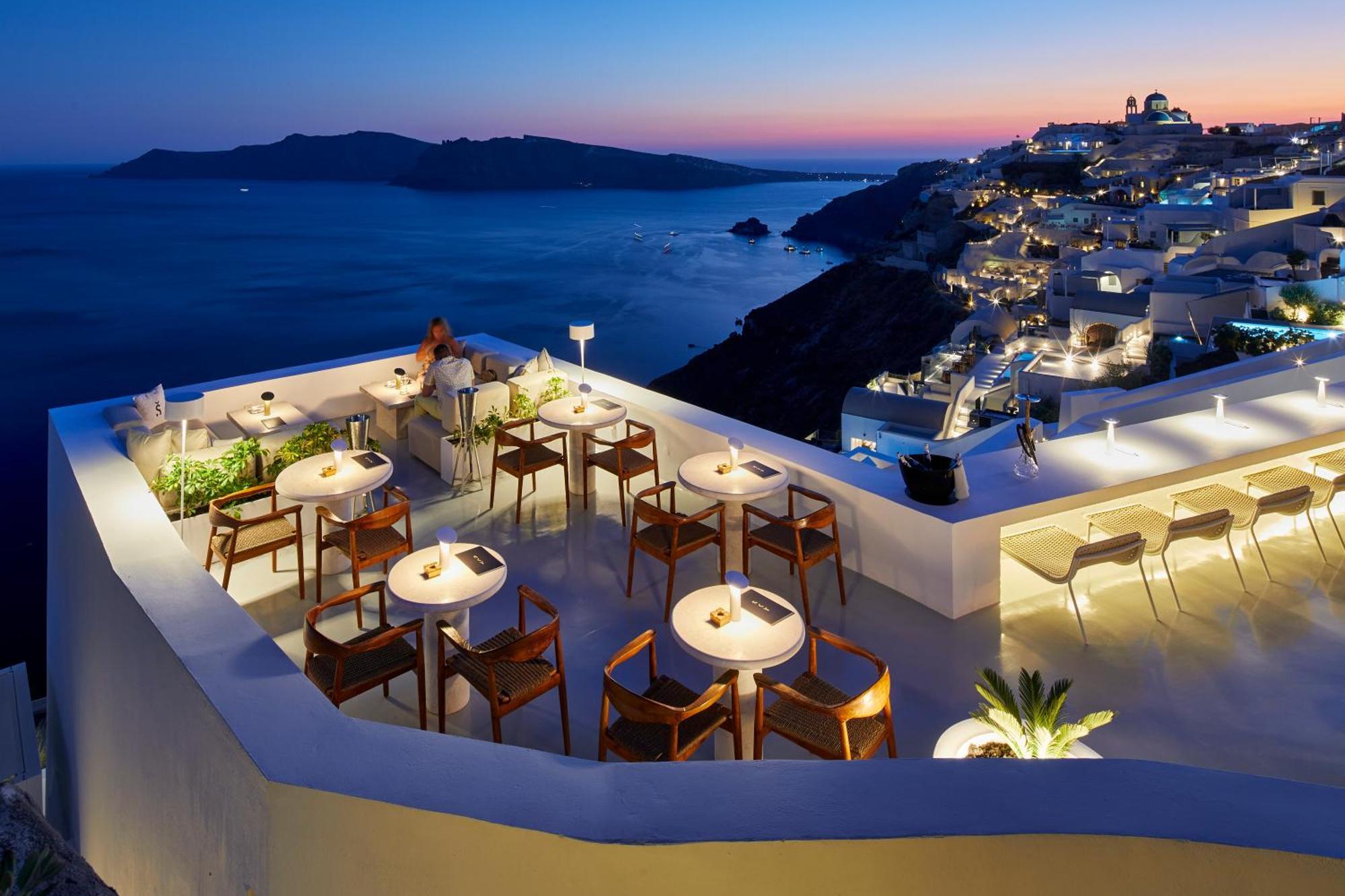 The Saint Hotel Oia  Luaran gambar