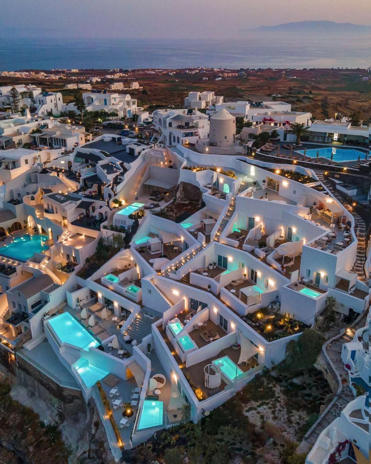 The Saint Hotel Oia  Luaran gambar