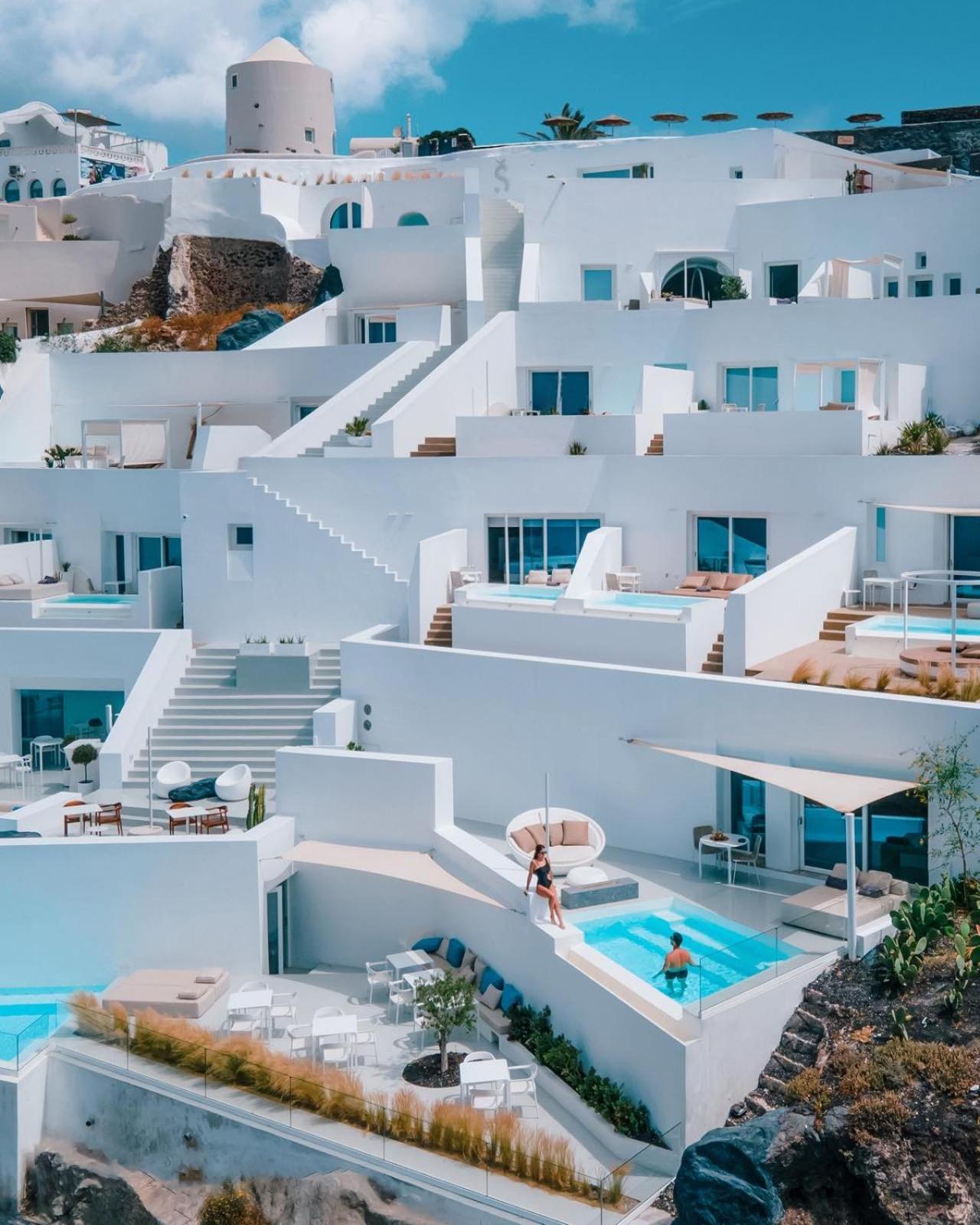 The Saint Hotel Oia  Luaran gambar