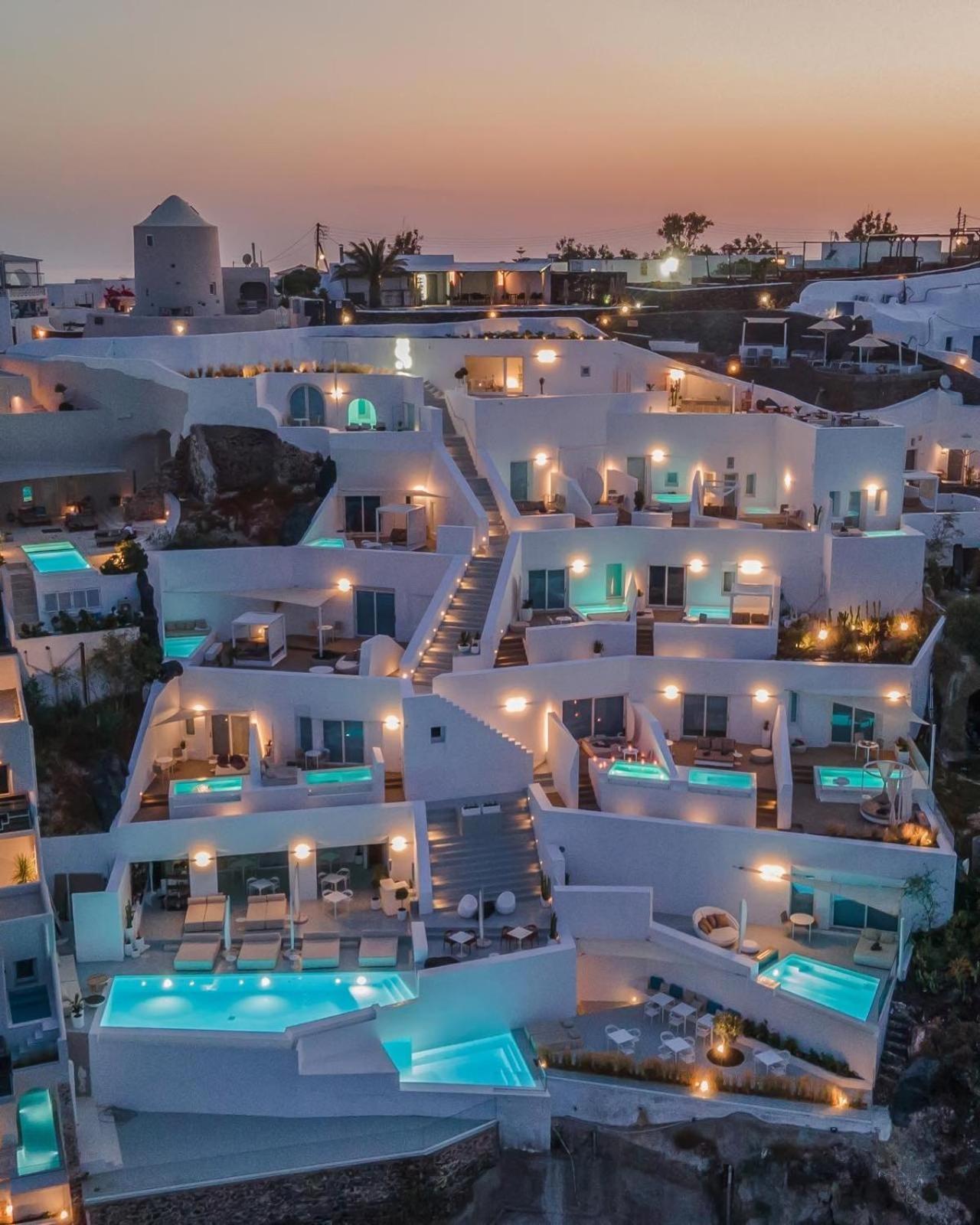 The Saint Hotel Oia  Luaran gambar